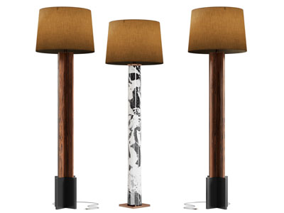 现代复古落地灯