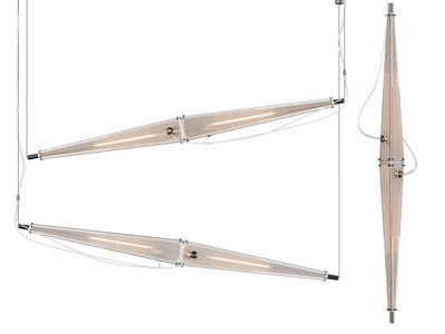 现代雨伞造的吊灯