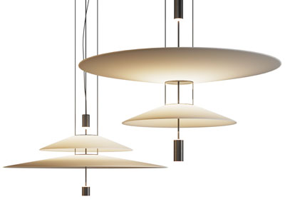 现代双层灯罩圆形吊灯