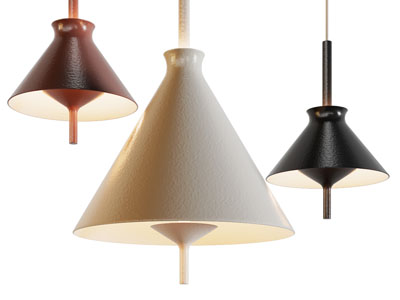 现代垂线单头吊灯