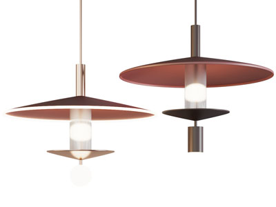 现代伞状灯罩吊灯