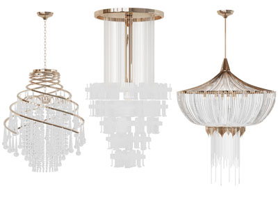 现代水晶圆形吊灯