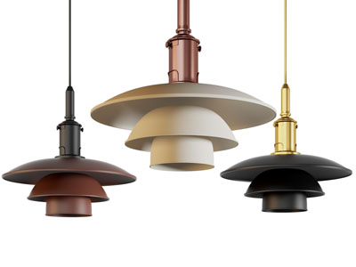 现代多层灯罩吊灯