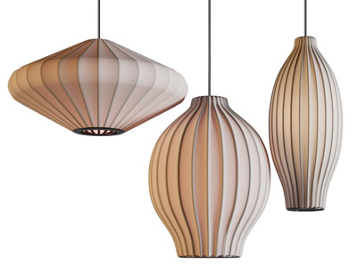 新中式灯笼造的吊灯