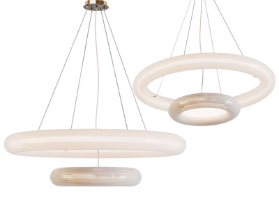 现代圆环吊灯
