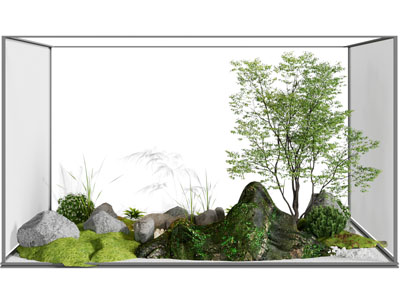 现代室内景观园艺小品