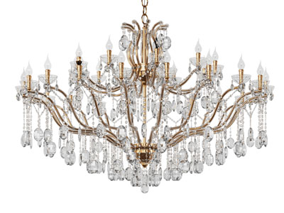 欧式水晶烛台吊灯