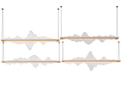 新中式山脉吊灯