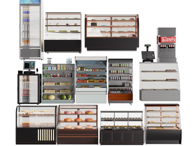 现代糕点、饮料展柜、冰柜、保鲜柜