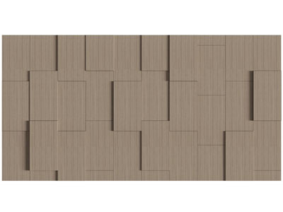 现代立体几何形背景墙3d模型 现代立体几何形背景墙