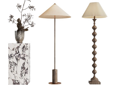 现代复古落地灯