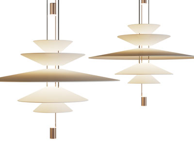 现代多层灯罩吊灯