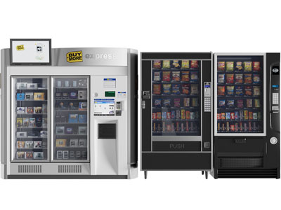 现代饮料、零食自助售卖机