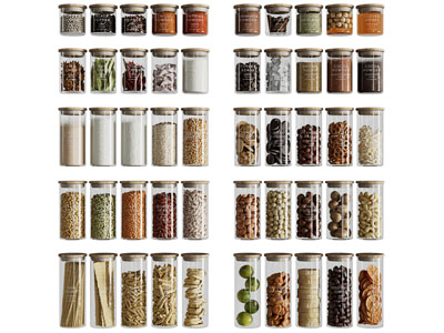 现代玻璃调味瓶