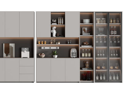 现代餐边柜、酒柜