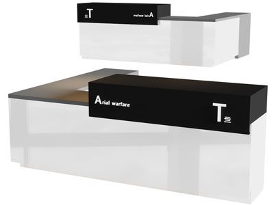 现代前台接待台