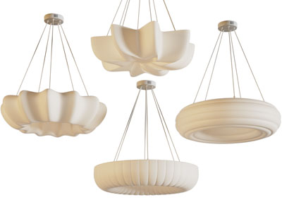 现代奶油风吊灯