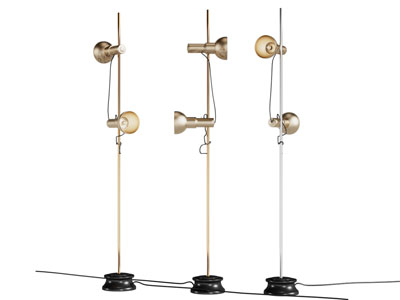 现代轻奢双头落地灯