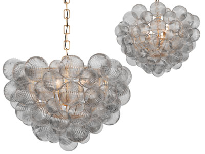 现代花纹玻璃灯罩吊灯