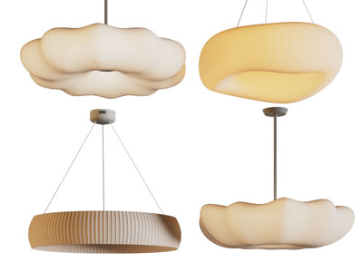 现代奶油风吊灯