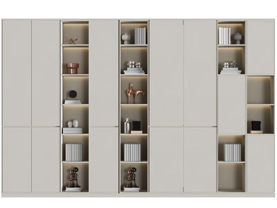 现代衣柜3d模型 现代衣柜