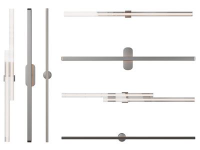 现代一字镜前灯、壁灯