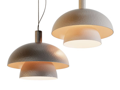 现代双层灯罩吊灯