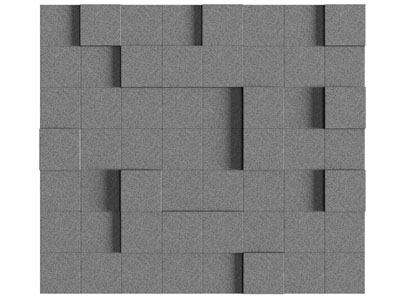 现代文化石背景墙3d模型 现代文化石背景墙