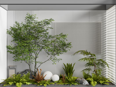 现代室内景观园艺小品