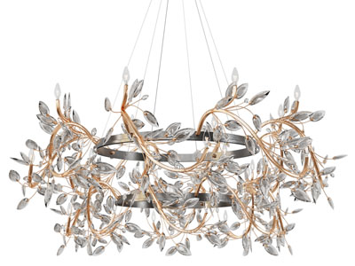 现代轻奢花枝造吊灯