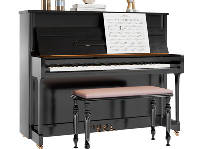 现代钢琴、琴凳