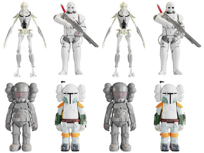 现代kwas公仔、机器人雕塑雕刻摆件组合3d模型 现代kwas公仔、机器人雕塑雕刻摆件组合