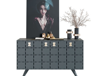 现代玄关柜、边柜