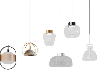 现代单头吊灯