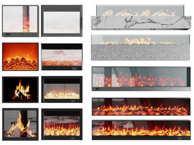 现代壁炉火炉