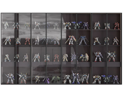 现代卡通游戏手办装饰柜