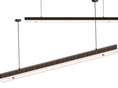 现代一字型长条形吊灯
