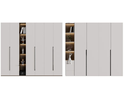 现代衣柜3d模型 现代衣柜