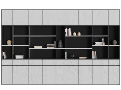 现代书柜