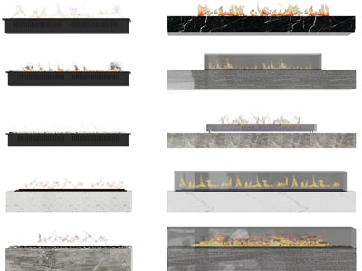 现代壁炉火炉