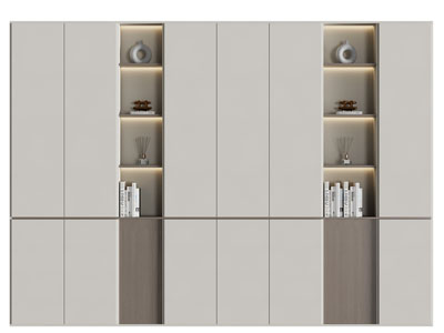 现代置物装饰柜