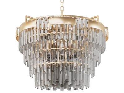 现代圆形水晶吊灯