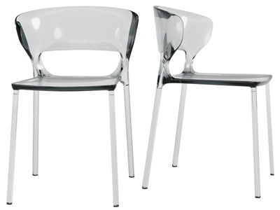 现代亚克力休闲椅子、餐椅