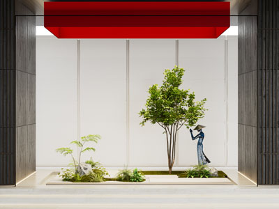 现代室内景观园艺小品