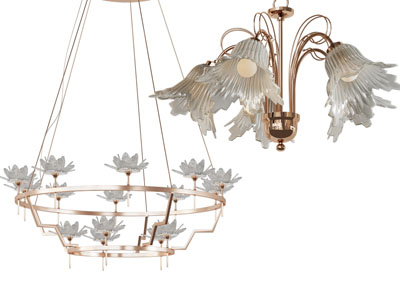 欧式铜制雕花吊灯