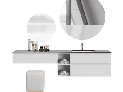 现代悬挂式洗手台