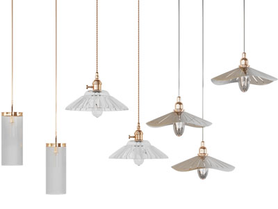 现代轻奢单头吊灯