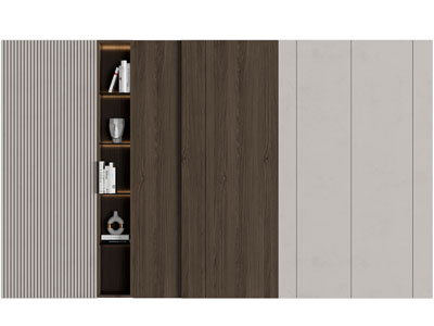 现代衣柜3d模型 现代衣柜