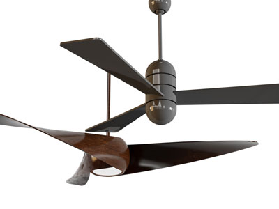 现代三叶吊扇灯