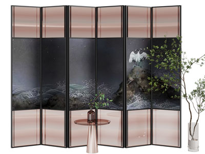 新中式屏风